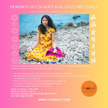 Workshop Hormon & Chakra Balance mit Yoga