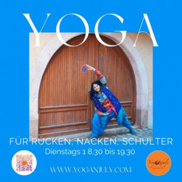 Yoga für Rücken, Nacken, Schulter